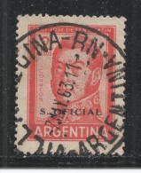 Argentina 1962. Scott #O118 (U) General, Jose De San Martin - Usati
