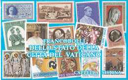 Vaticano 1991 - Restauro Della Cappella Sistina - Postzegelboekjes