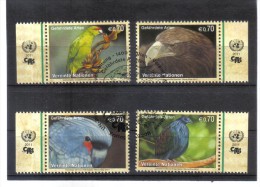 GEO155  UNO WIEN 2011  MICHL 732/35 Used / Gestempelt SATZ Mit TABS Siehe ABBILDUNG - Used Stamps