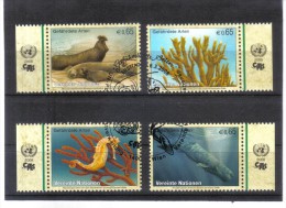 GEO152  UNO WIEN 2008  MICHL 526/29 SATZ Mit TABS Used / Gestempelt Siehe ABBILDUNG - Used Stamps