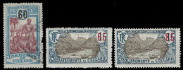 YT 57 Au 59 - Unused Stamps