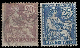 YT 27 Et 28 - Used Stamps