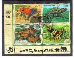 GEO14 UNO WIEN  2006  MICHL NR. 461/64 VIERERBLOCK Used / Gestempelt - Used Stamps