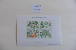 Monaco :Bloc Feuillet   Neuf N° 54 - Entiers Postaux