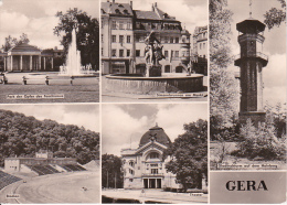 AK Gera - Mehrbildkarte - 1967 (21315) - Gera