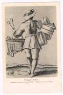 I3782 Bologna Antica - Venditore Di Crivelli - Disegno Di G. M. Mitelli - Illustrazione Illustration / Non Viaggiata - Fliegende Händler