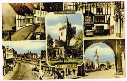 I3785 Greetings From Aylesbury / Viaggiata 1967 - Buckinghamshire