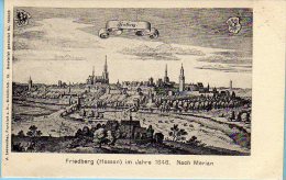 Friedberg - S/w Im Jahre 1646 Nach Merian - Friedberg