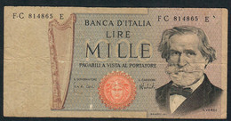 ITALY  P101d  1000 LIRE   5.10.1975 # FC/E      VF - 1.000 Lire