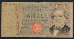 ITALY  P101f  1000 LIRE   10.5.1979  #FD/E    FINE - 1000 Liras