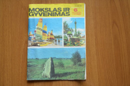 Lithuania Litauen Magazine Science And Life 1989 Nr.6 - Revues & Journaux