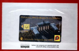 GERMANY: 09-92 "Philat;elia 1992 In Berlin" Rare (1.200ex). Unused - O-Series : Series Clientes Excluidos Servicio De Colección