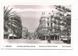 ESP.0054/ MELILLA - Avenida Del Generalfsimo - Melilla