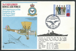 1972 GRAN BRETAGNA BUSTA SPECIALE ROYAL AIR FORCE - L - Postmark Collection