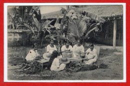 ASIE - SRI LANKA - CEYLON -- Kalutara Hat Making - Sri Lanka (Ceylon)