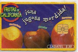 Pomme Apple Fruit  Alimentation Télécarte Mexique Phonecard  Telefonkarte J244 - Mexico