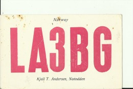 QSL CARD   --   NORWAY - Autres & Non Classés