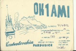 QSL CARD   --   CZECHOSLOVAKIA - Other & Unclassified