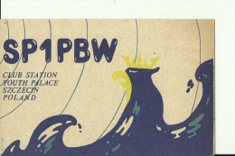 QSL CARD   --   POLAND  --  SZCZECIN - Other & Unclassified