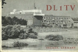 QSL CARD   --   DEUTSCHLAND  --  BREMEN  --  1964 - Autres & Non Classés