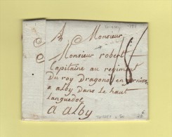 Toissey (a Sec) - Ain - Courrier De St Didier - 1788 - Signe Pothion - 1701-1800: Précurseurs XVIII