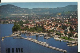 QSL CARD   --   SWITZERLAND   --  LA TOUR DE PELIZ  --  VEVEY - Autres & Non Classés