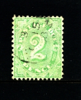 AUSTRALIA - 1906  POSTAGE  DUES  2d  WMK SMALL CROWN A  PERF 11.8x11 FINE USED SG D47 - Strafport