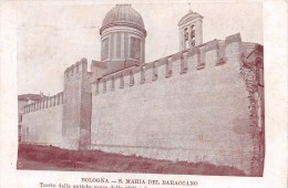 03756 "BOLOGNA - S. MARIA DEL BARACCANO" TRATTO DELLE ANTICHE MURA DELLA CITTA' E BARACCANO-SEC, XIV.  CART.  SPED. 1917 - Bologna