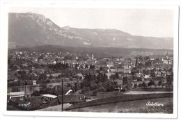 Delcampe - SOLOTHURN: Foto-AK 1933 - Sonstige & Ohne Zuordnung