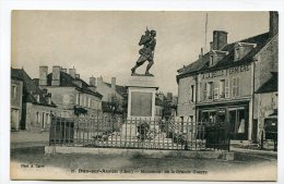 CPA  18  /    DUN SUR AURON  Monument     A   VOIR   !!!! - Dun-sur-Auron