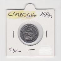 CAMBOGIA   200 RIELS  ANNO 1994  UNC - Cambodja