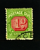 AUSTRALIA - 1932  POSTAGE   DUES  1d  CofA  WMK  PERF. 11  FINE USED  SG D106 - Strafport