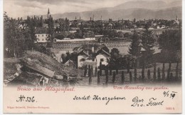 GRUSS AUS KLAGENFURT    EN 1899 - Klagenfurt