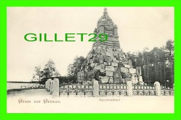 GRUSS AUS GRUNAU, GERMANY - SPORTDENKMAL  IN 1900 - UNDIVIDED BACK - - Treptow