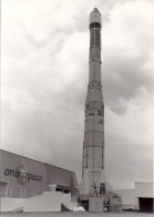 Carte Photo Fusée Ariane 4, Arianespace, Kourou - Spazio