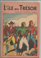 G-I-E , L´ÎLE AU TRESOR , D´aprés R.L STEVENSON , Résumé , Ed : René Touret , Dépot Légal N° 158 , Frais Fr : 2.70€ - Autres & Non Classés