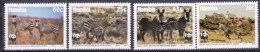 NAMIBIE WWF,  Yvert 659/62 ** Neuf Sans Charniere. MNH - Unused Stamps