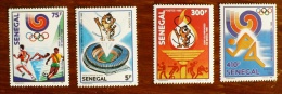 SENEGAL Jeux Olympiques Seoul 88. Yvert 768/71. ** MNH. - Verano 1988: Seúl