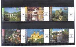 GEO160 UNO WIEN 2002 MICHL 351/56  Mit TABS Used / Gestempelt SIEHE ABBILDUNG - Used Stamps