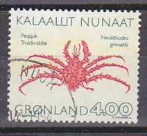 Greenland 1993 Crab 1v Used (27062B) - Gebraucht