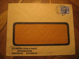 Amsterdam 1943 Censor Censored France Swastika Eagle On Cover Holland Netherlands - Covers & Documents