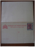 5c+ Twaale Eneen Halve Doble Reply Sobrecarga Tarjeta Entero Postal Card Stationery Carte Entier Holland Netherlands - Covers & Documents