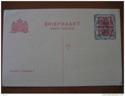 5c + Twaale Eneen Halve Sobrecarga Surcharge O.p. Tarjeta Entero Postal Card Stationery Carte Entier Holland Netherlands - Cartas & Documentos