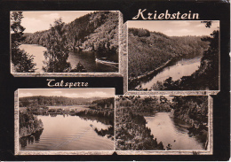 AK Talsperre Kriebstein - Mehrbildkarte - 1963 (21339) - Zschopau
