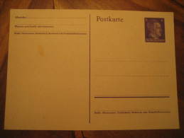 OSTLAND Overprinted Postal Stationery Card Deutsches Reich Poland Germany Occupation Russia - 1941-43 Occupation: Germany