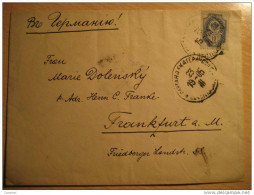 1905 To Frankfurt Germany Stamp On Cover RUSSIA - Cartas & Documentos