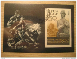 RUSSIA 1966 Imperforated Bloc Proof Epreuve Druck Specimen Prueba Russie USSR CCCP Rusia Russland - Proofs & Reprints