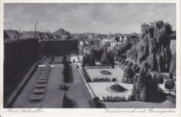 AK Bad Salzuflen - Gradierwerk Mit Rosengarten - 1936 (21352) - Bad Salzuflen