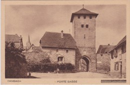 67 - DAMBACH   Porte Basse - Dambach-la-ville