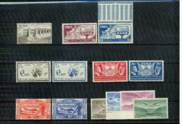 Ireland / Irland Small Selection Of Stamps   Mint Never Hinged + Mint Hinged Sets - Neufs